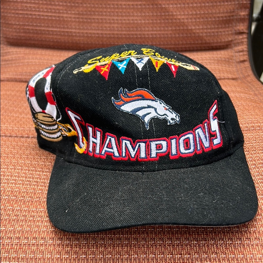 Broncos Champions Cap with Embroidered Logos